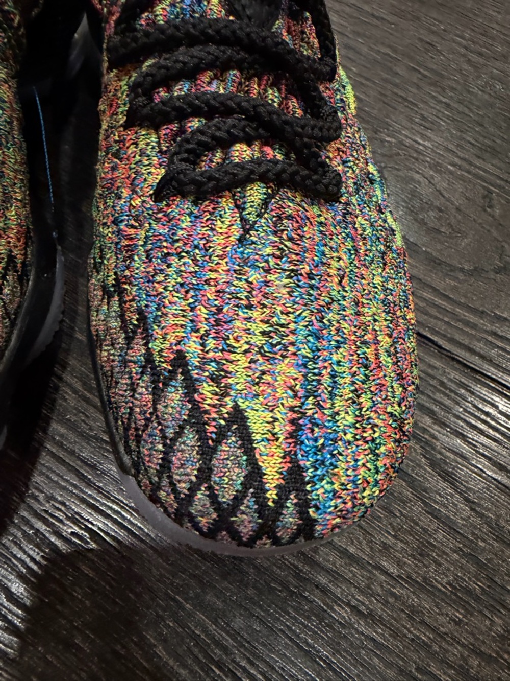 NIKE 'LeBron 15' Four Horsemen Fruity Pebbles Basketball Shoes Youth Sz. 5 - Picture 6 of 11